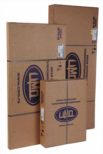 Шкаф коммутационный ЦМО ШТК-М-42.6.8-4ААА 42U 600x820мм пер.дв.перфор. задн.дв.стал.лист 2 бок.пан. направл.под закл.гайки 550кг серый фото 6