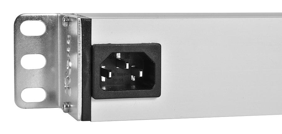 Блок распределения питания Rem Rem-10 R-10-7S-FI-440-Z гор.размещ. 7xSchuko базовые 10A без вилки фото 4