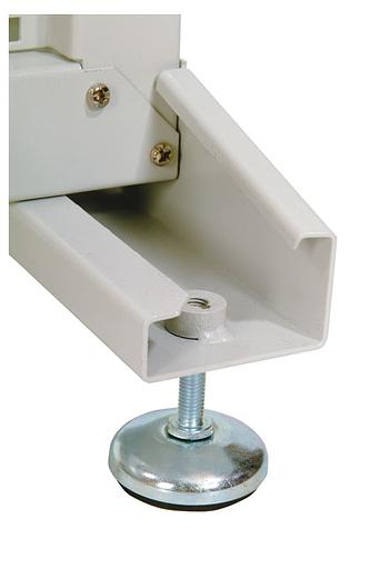 Стойка однорамная ЦМО СТК-33 33U 600ммX600мм направл.закл.гайки 180кг серый фото 3