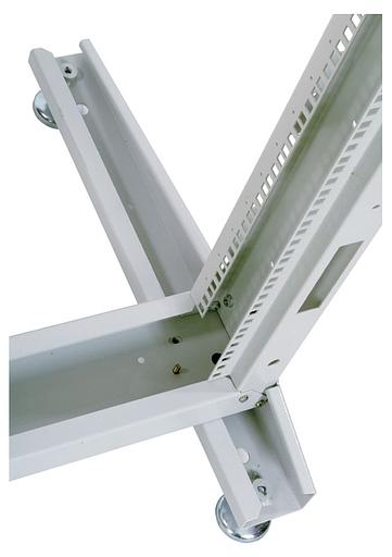 Стойка однорамная ЦМО СТК-33 33U 600ммX600мм направл.закл.гайки 180кг серый фото 4