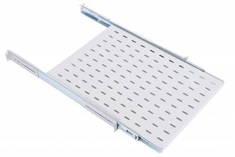 Полка выдвижная ЦМО ТСВ-45 1U нагр.:30кг. 19" 455мм серый (упак.:1шт) фото 2