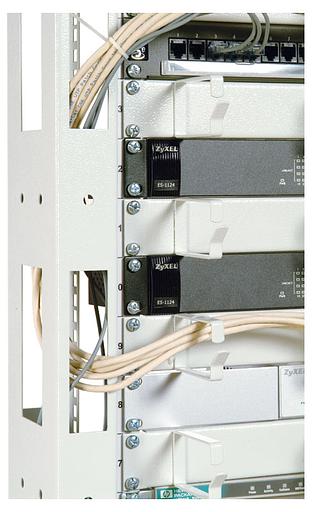 Стойка двухрамная ЦМО СТК-42.2 42U 620ммX800мм направл.закл.гайки 350кг серый фото 8