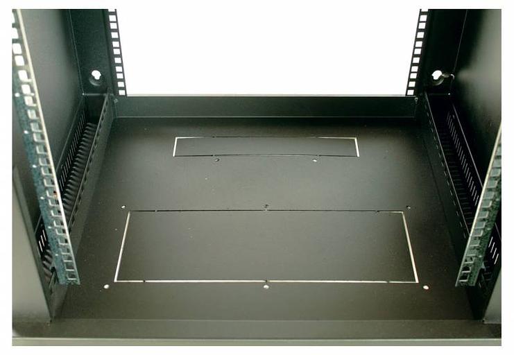 Шкаф коммутационный ЦМО ШРН-Э-12.500.1 12U 600x520мм пер.дв.стал.лист несъемн.бок.пан. серый фото 5