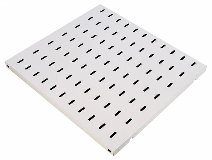 Полка стационарная ЦМО СВ-62У 0.5U нагр.:100кг. 19" 622мм серый (упак.:1шт) фото 1