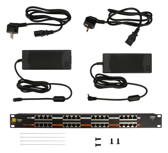 Патч-панель Lanmaster POE LAN-PP16-POE/A2 19" 1U 16xRJ45 кат.5e фото 2
