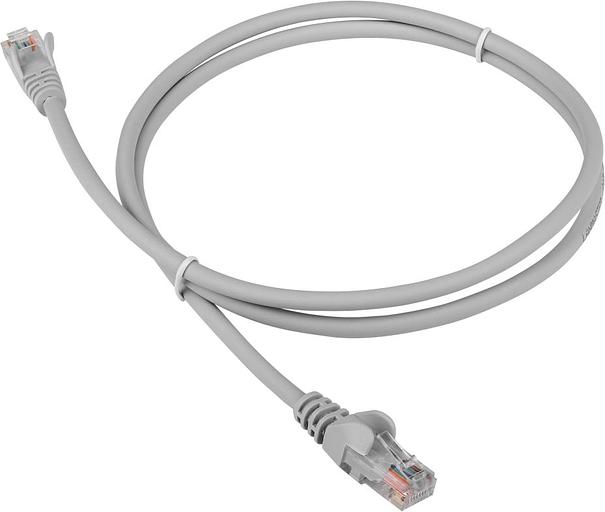 Патч-корд Lanmaster LAN-PC45/U5E-1.5-GY UTP вилка RJ-45-вилка RJ-45 кат.5е 1.5м серый LSZH (уп.:1шт) фото 1