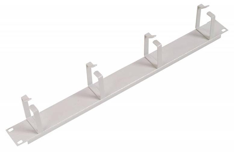 Кабельный органайзер Горизонтальный ЦМО ГКО-4.62 односторонний кольца 1U шир.:19" глуб.:85мм фото 1