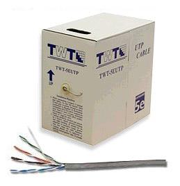 Кабель информационный Lanmaster TWT-5EUTP-LSZH кат.5е U/UTP не экранированный 4X2X24AWG LSZH внутренний 305м белый фото 2