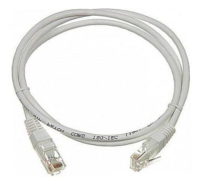Патч-корд Lanmaster UTP TWT-45-45-1.5/6-GY вилка RJ-45-вилка RJ-45 кат.6 1.5м серый ПВХ (уп.:1шт) фото 1