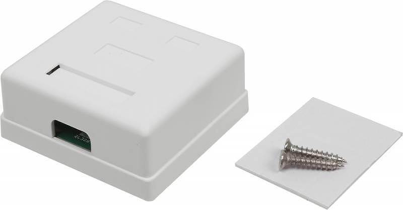 Розетка Lanmaster TWT-SM2-4545-WHRJ45 кат.5E (упак.:1шт) фото 2