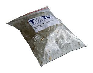 Коннектор медный Lanmaster TWT-PL45-8P8C UTP RJ45 кат.5e (упак.:100шт) фото 3