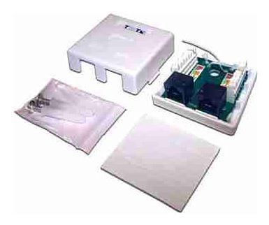 Розетка Lanmaster TWT-SM2-4512-WH настен. кат.5E UTP (упак.:1шт) фото 2