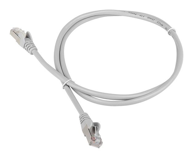Патч-корд Lanmaster FTP TWT-45-45-1.0/S6-GY вилка RJ-45-вилка RJ-45 кат.6 1м серый ПВХ (уп.:1шт) фото 1