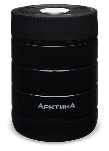 Термос для еды Арктика 307-480 0.48л. черный картонная коробка (307-480/BLA) фото 1
