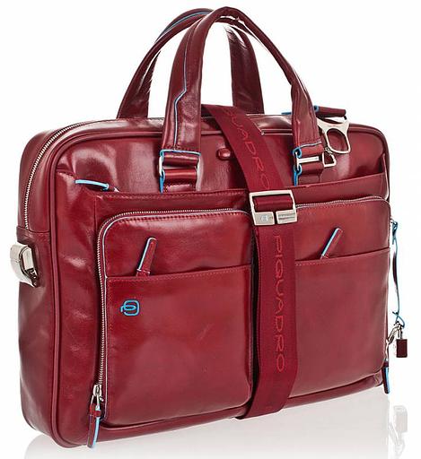 Сумка Piquadro Blue Square CA2849B2/R красный натур.кожа фото 3