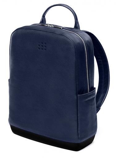 Рюкзак Moleskine Classic Leather ET84BKB20 синий натур.кожа фото 1