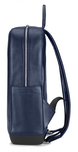 Рюкзак Moleskine Classic Leather ET84BKB20 синий натур.кожа фото 4