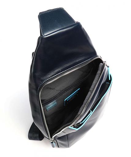 Рюкзак Piquadro Blue Square CA4827B2/BLU2 синий натур.кожа фото 2