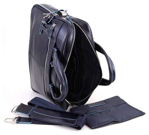Сумка Piquadro Blue Square CA2849B2/BLU2 синий натур.кожа фото 2