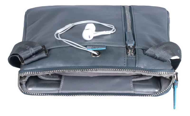 Сумка Piquadro Blue Square CA1816B2/N черный натур.кожа фото 2