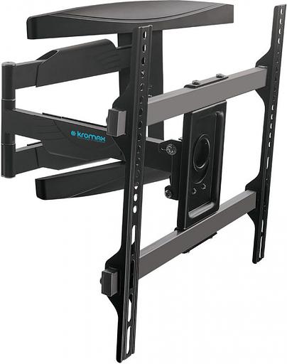 Кронштейн для телевизора Kromax ATLANTIS-60 черный 26"-65" макс.40кг настенный поворотно-выдвижной и наклонный фото 1