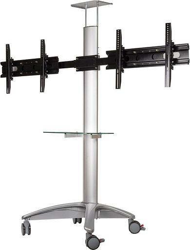 Подставка для телевизора Arm Media PT-STAND-15 серебристый 26"-55" макс.120кг напольный наклон фото 2