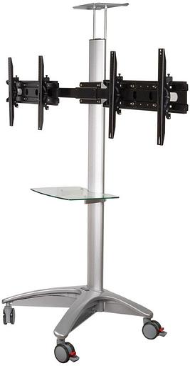 Подставка для телевизора Arm Media PT-STAND-15 серебристый 26"-55" макс.120кг напольный наклон фото 5