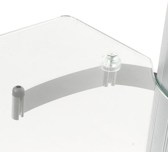 Подставка для телевизора Arm Media PT-STAND-15 серебристый 26"-55" макс.120кг напольный наклон фото 10