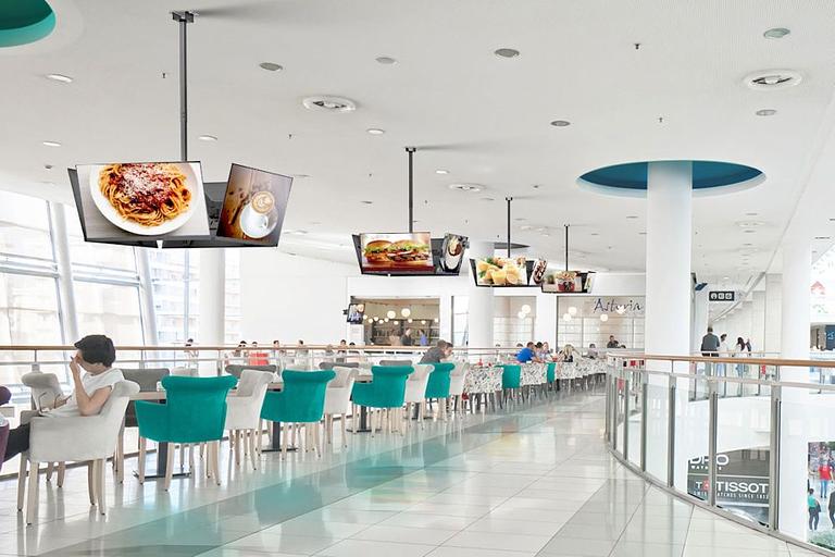 Кронштейн для телевизора Onkron CPRO2L-4 черный 32"-55" макс.154кг потолочный поворот и наклон фото 3