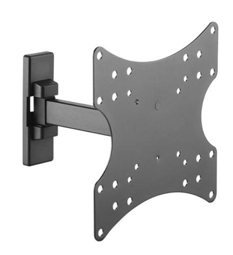 Кронштейн для телевизора Ultramounts UM 876 черный 23"-42" макс.20кг настенный поворот и наклон фото 1