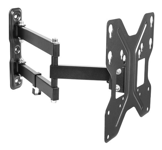 Кронштейн для телевизора Ultramounts UM 900 черный 23"-43" макс.30кг настенный поворотно-выдвижной и наклонный фото 1