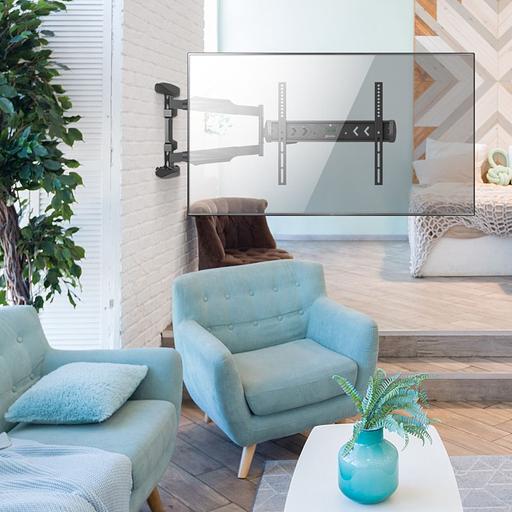 Кронштейн для телевизора Onkron NP47 черный 40"-75" макс.35кг настенный поворот и наклон фото 10