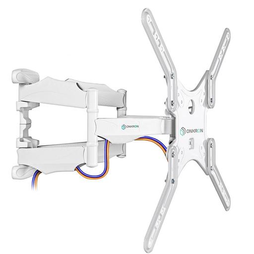 Кронштейн для телевизора Onkron M5 белый 37"-70" макс.36.4кг настенный поворот и наклон фото 1