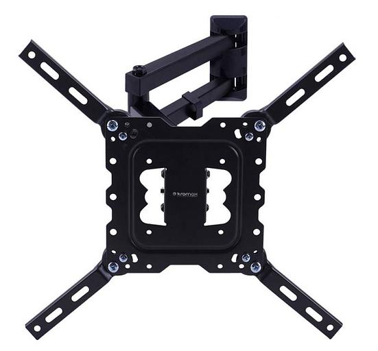 Кронштейн для телевизора Kromax DIX-18 черный 22"-55" макс.40кг настенный поворот и наклон фото 2