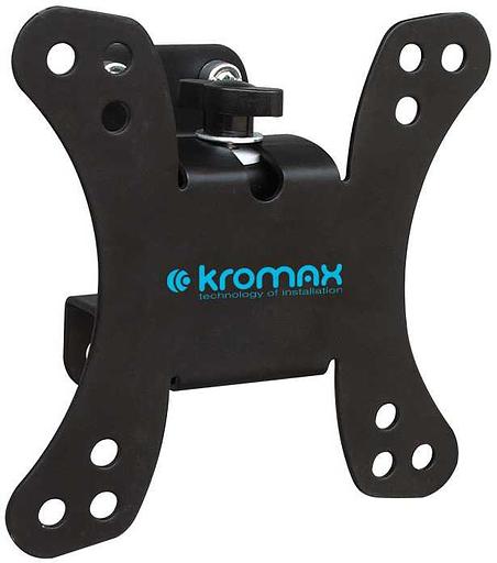 Кронштейн для телевизора Kromax GALACTIC-10 черный 15"-32" макс.20кг настенный поворот и наклон фото 1
