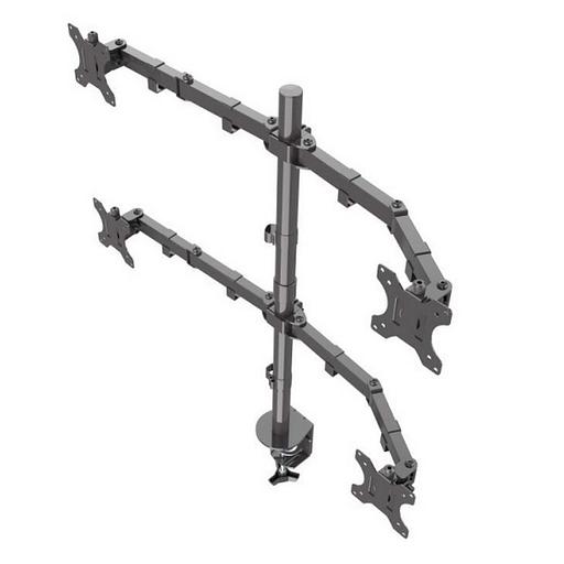 Кронштейн для мониторов Onkron D421E черный 13"-32" макс.32кг настольный поворот и наклон фото 3