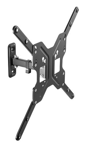 Кронштейн для телевизора Ultramounts UM 902 черный 23"-55" макс.30кг настенный поворотно-выдвижной и наклонный фото 1