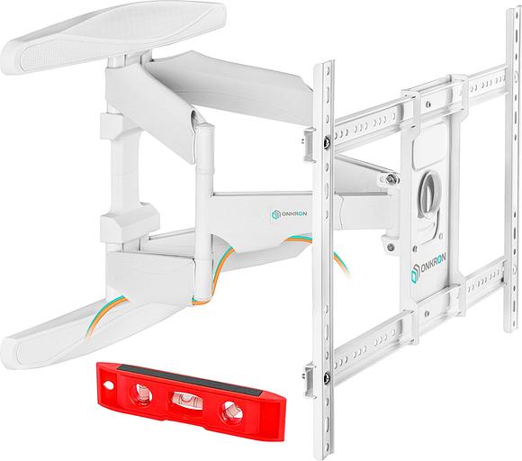 Кронштейн для телевизора Onkron M6L белый 40"-75" макс.45кг настенный поворот и наклон фото 2