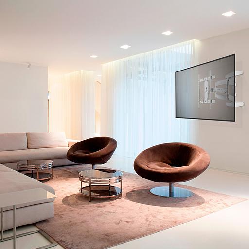 Кронштейн для телевизора Onkron M6L белый 40"-75" макс.45кг настенный поворот и наклон фото 8