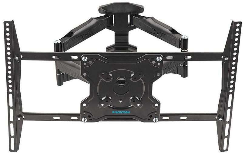 Кронштейн для телевизора Kromax ATLANTIS-46 серый 22"-65" макс.45кг настенный поворотно-выдвижной и наклонный фото 1