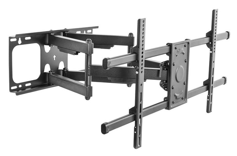 Кронштейн для телевизора Ultramounts UM 913 черный 37"-90" макс.75кг настенный поворотно-выдвижной и наклонный фото 1