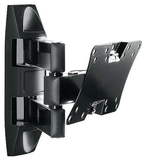 Кронштейн для телевизора Holder LCDS-5065 черный 19"-32" макс.30кг настенный поворот и наклон фото 1