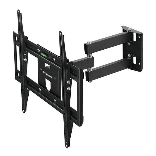 Кронштейн для телевизора Arm Media PT-15 NEW черный 32"-55" макс.35кг настенный поворотно-выдвижной и наклонный фото 1