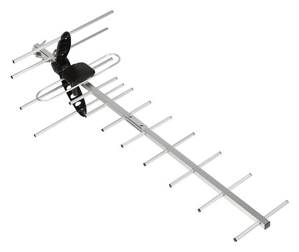 Антенна телевизионная Hyundai H-TAE260 17дБ пассивная серебристый фото 2