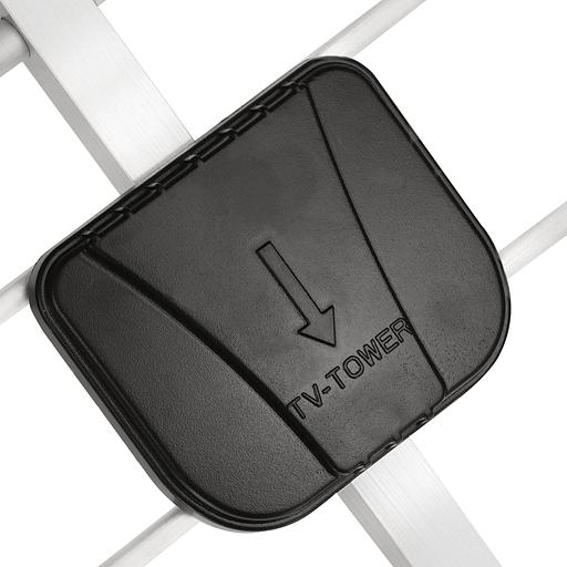 Антенна телевизионная Hyundai H-TAE260 17дБ пассивная серебристый фото 8