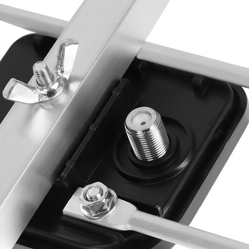 Антенна телевизионная Hyundai H-TAE260 17дБ пассивная серебристый фото 10