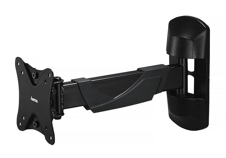 Кронштейн для телевизора Hama FULLMOTION черный 10"-26" макс.25кг настенный фото 5