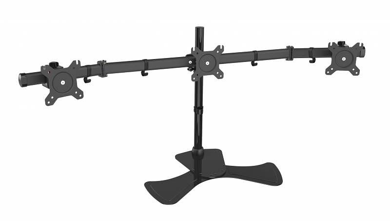 Кронштейн для мониторов Cactus CS-VM-MP330S-BK черный 15"-24" макс.8кг настольный наклон фото 1