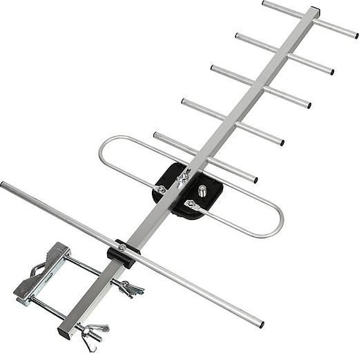 Антенна телевизионная Hyundai H-TAE120 11дБ пассивная серебристый фото 2