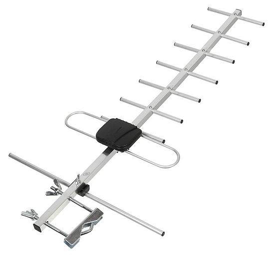 Антенна телевизионная Hyundai H-TAE140 12дБ пассивная серебристый фото 2